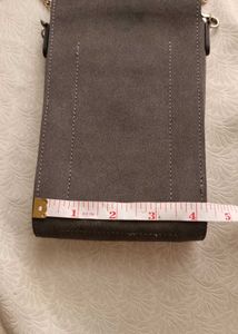 Suede Crossbody Bag