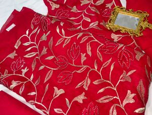organza dress material