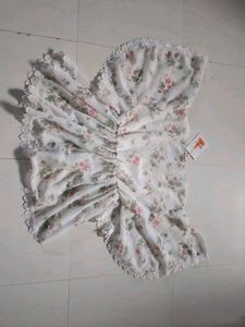 Floral Lace Trim Top