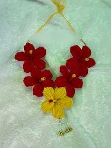 Handmade Floral Jewellery Set