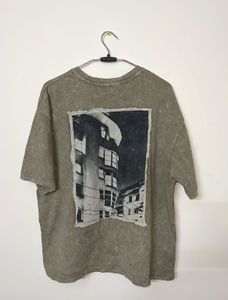 Zara graphic patch Tshirt