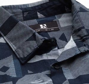 Stylish Men's Teal Printed Shirt