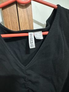 Black Crop Top