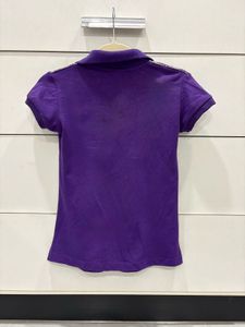 Burberry London purple Polo Shirt