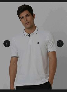 van heusen Men's White Polo Shirt
