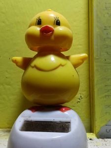 Cute Solar Powered Dancing Chick Toy