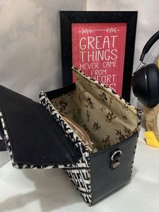 Stylish Monogram Vanity Bag