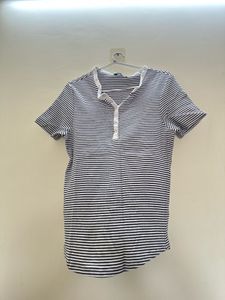 Striped Henley T-Shirt