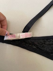 Black Lace Padded Bra