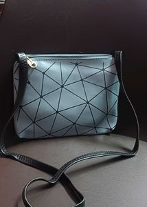 Geometric Pattern Crossbody Bag