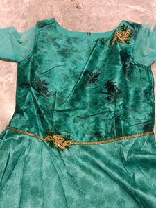 Beautiful Teal Ethnic Gown