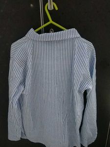 Zara Striped Oversized Shirt