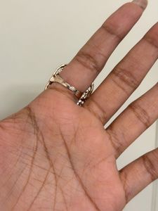 Stunning Emerald and Pearl Ring