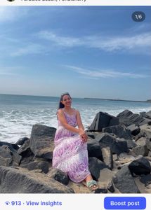 zudio Bohemian Maxi Dress