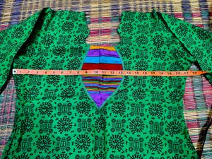 Green Printed Kurta Set