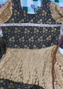 Gray Soft Kanchoi Fabric Anarkali