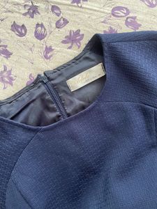 Elegant Navy Blue Dress