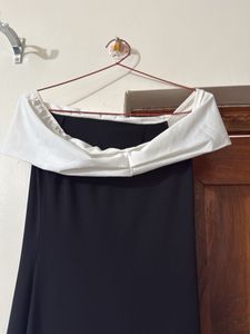 Chic Off-Shoulder Black Dress