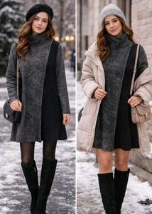 Unique Asymmetrical Tunic Top