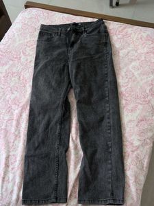Dark Wash Straight Leg Jeans