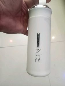 White Vacuum Flask Water Bottle