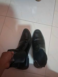 Men's Black Italian Chelsea Boots