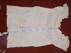 Cream Crochet Top