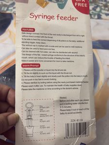Baby Syringe Feeder