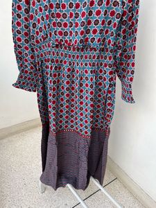 Patterned Maxi Dress