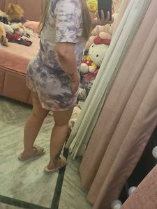 Cute Panda Print Lounge Set
