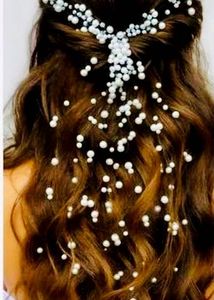 Elegant Pearl Hair Vine