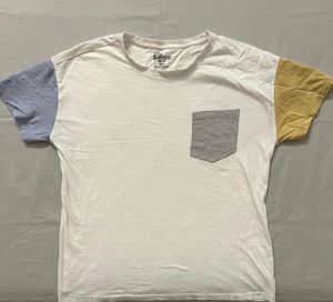Colorblock Pocket T-Shirt