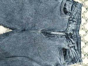 Stylish Washed Denim Jeans