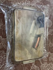 Silver Glow Ace Tray + 6 glasses