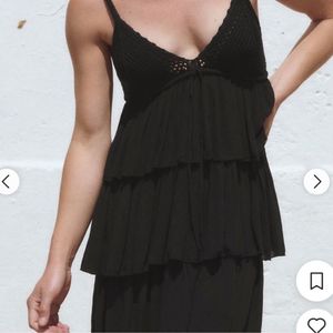 Zara New Bloggers Fav Ruffle Mini Dress From NYC