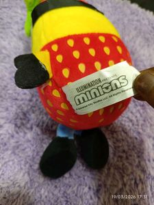 Cute Minion Strawberry Plush Toy