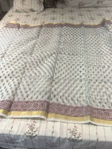 Beautiful Hand Block Print Saree