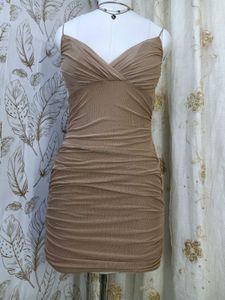 💋Chic Ruched Spaghetti Strap Mini Dress💋
