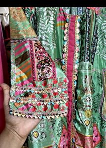 New Printed Kurta Set with Pink Palazzo