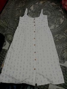 Floral Button-Up Midi Dress