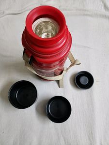 Antique vintage Red Thermos