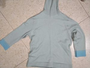 Cozy Turtleneck Top with Contrast Cuffs