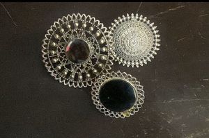 combo of 6 Dazzling Chandelier Crystal Earrings