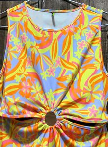 Vibrant Multicolor Bodycon Dress
