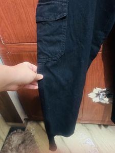 Stylish Black Cargo Pants