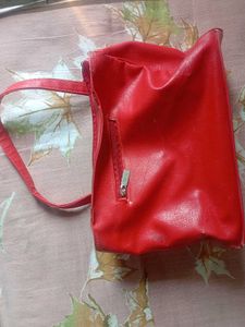 Red Vintage Gym Bag