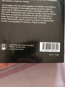 Crime and Punishment - Fyodor Dostoevsky