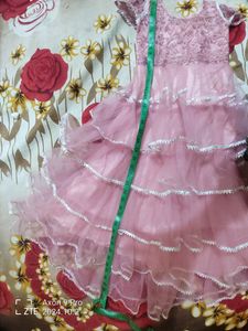 Frill Long Frock