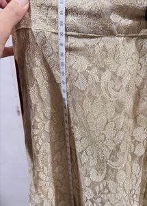 Elegant Gold Lace plazo