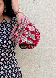 Printed Kurta with Unique Sleeve Detail